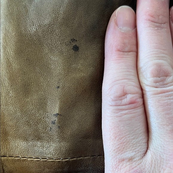 All Saints Distressed Brown Military Jacket - Picture 9 of 9